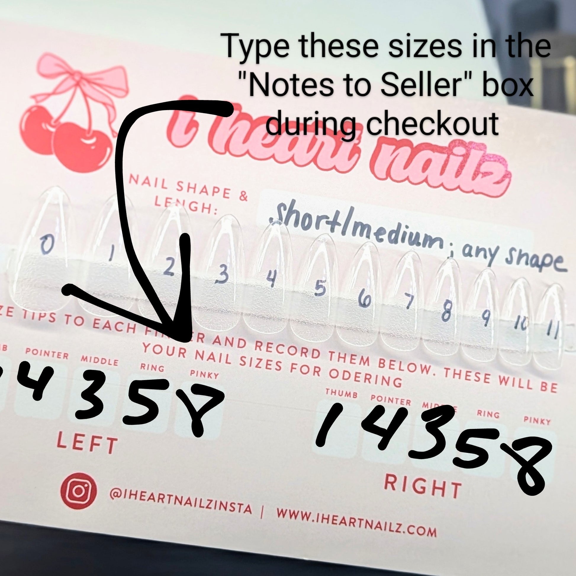 Short/Medium Sizing Kit